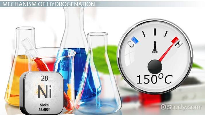 hydrogenation reactions,heat of hydrogenation