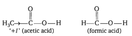 Why Formic Acid Is Stronger Acid than Acetic Acid?