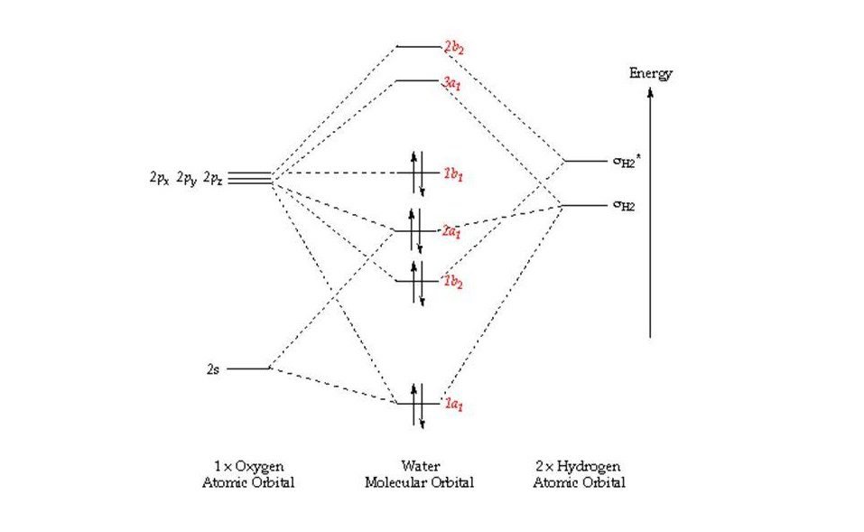 Bond Order of H2O