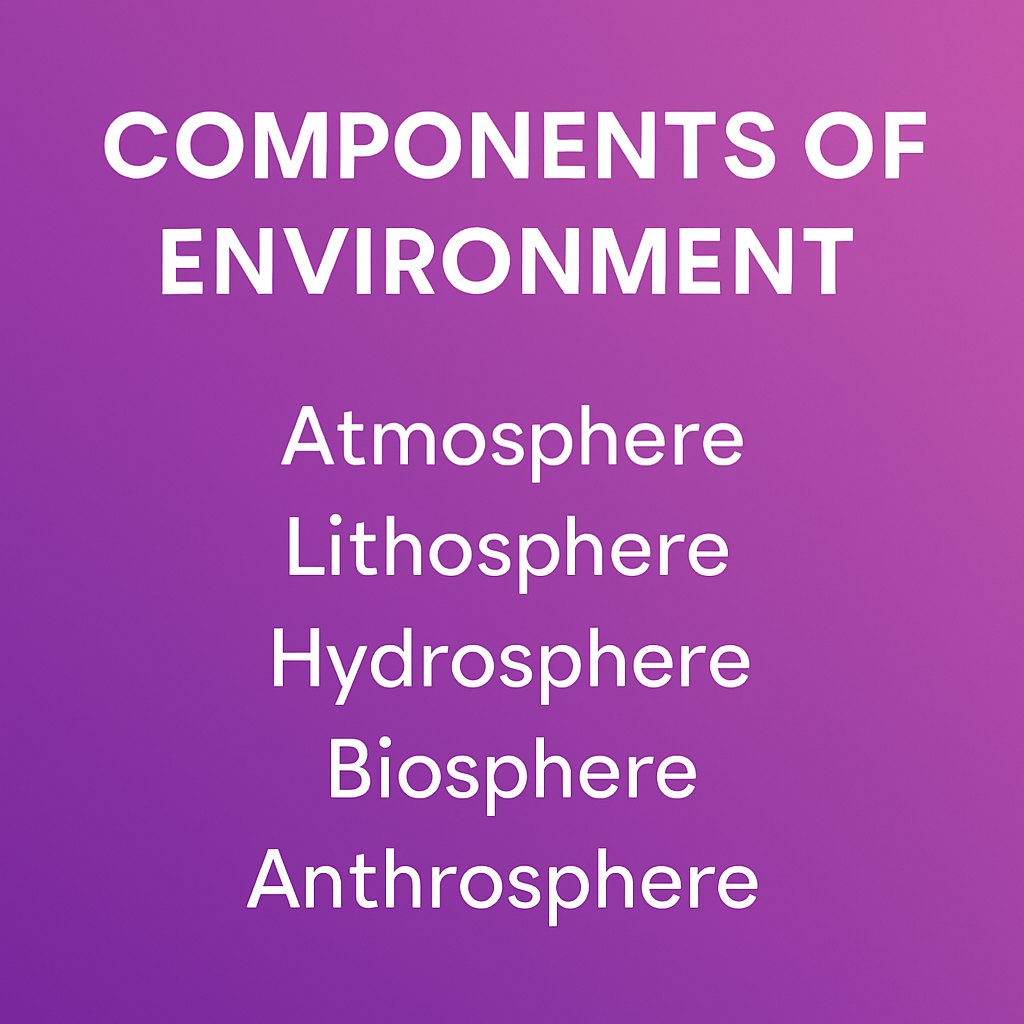 Component of Environment